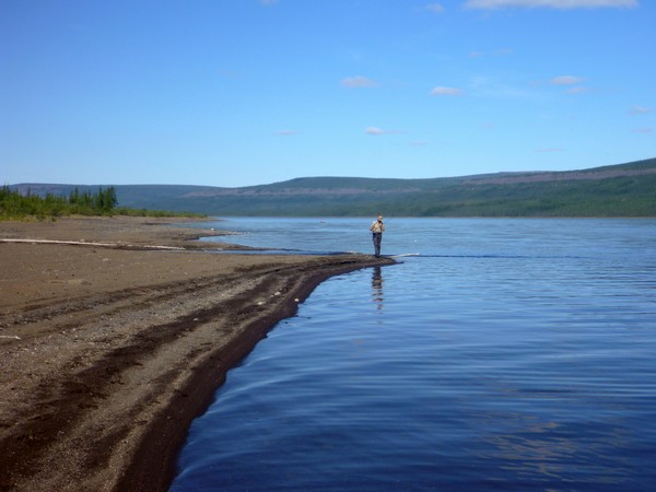 Григорич рыбачит