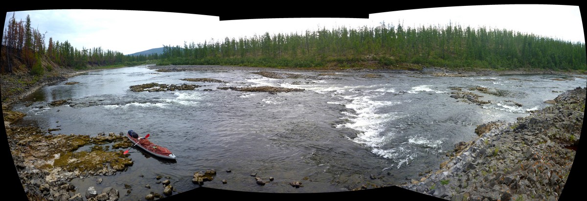 Пейзаж с щукой