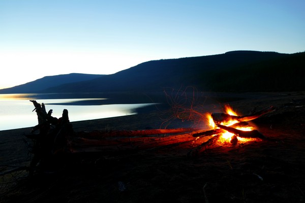 Вечерний костерок